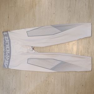 Under Armour Heatgear Compression Leggings 3/4 Length Medium